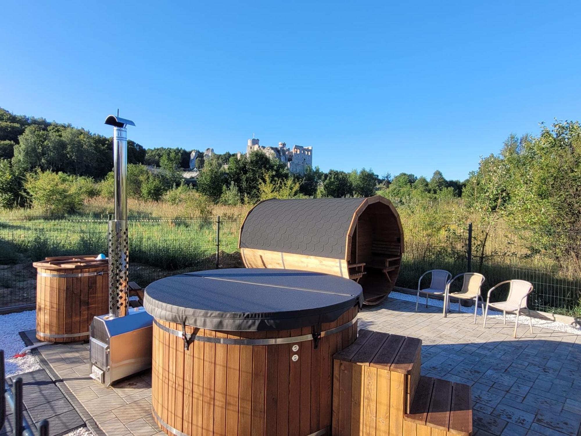 Agroturystyka Na Jurze Jacuzzi Sauna Beczka Casa de hóspedes Ogrodzieniec Exterior foto