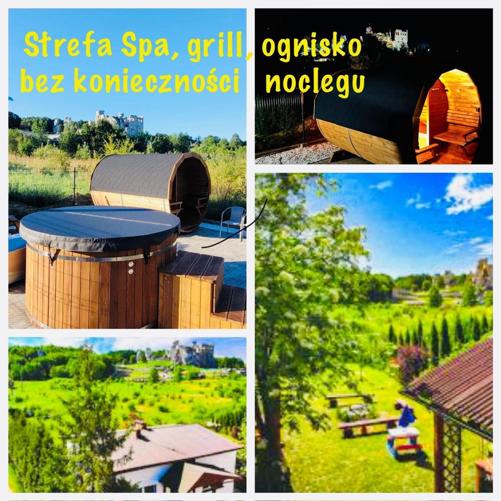 Agroturystyka Na Jurze Jacuzzi Sauna Beczka Casa de hóspedes Ogrodzieniec Exterior foto